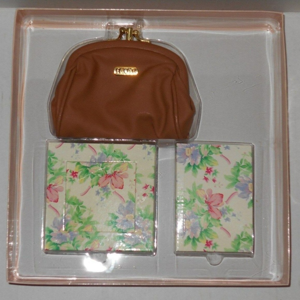 3 Pc Coin Purse, Picture Frame, Address Book Set
